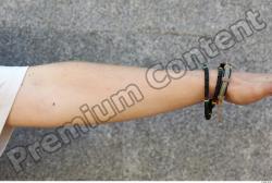 Forearm Head Man Woman Nude Casual Jewel Average Chubby Street photo references